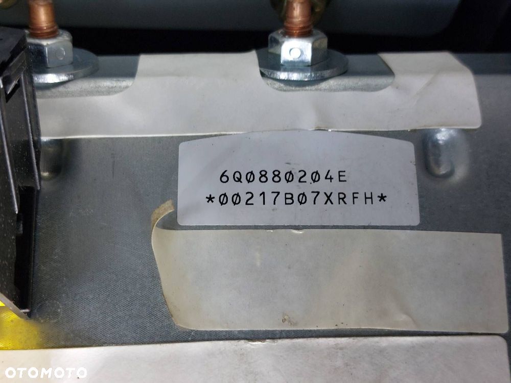 ZESTAW AIRBAG KOKPIT DESKA MODUŁ PODUSZKI PASY SEAT IBIZA III 3D 6Q0909605R - 9