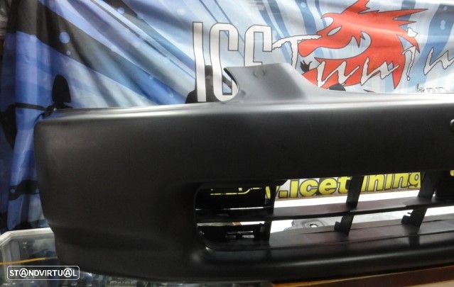Para-choques sem frisos Honda civic 96-98 EK9 look + Lip / spoiler frontal em fibra EK9 TYPE R Look - 11