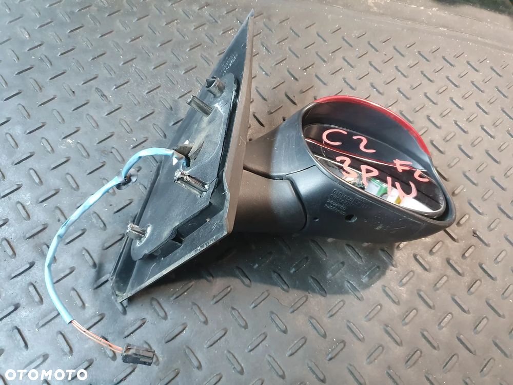 LUSTERKO ZEWNĘTRZNE PRAWE CITROEN C2 LIFT     3 PIN EUROPA - 4