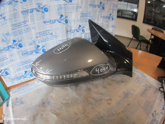 Espelho Esp4041 HYUNDAI  I40 BREAK FASE 1 2012 1.7CRDI 115CV 5P CINZA DRT ELETRICO COM PISCA 8 PINOS Danificado Pisca Partido - 2