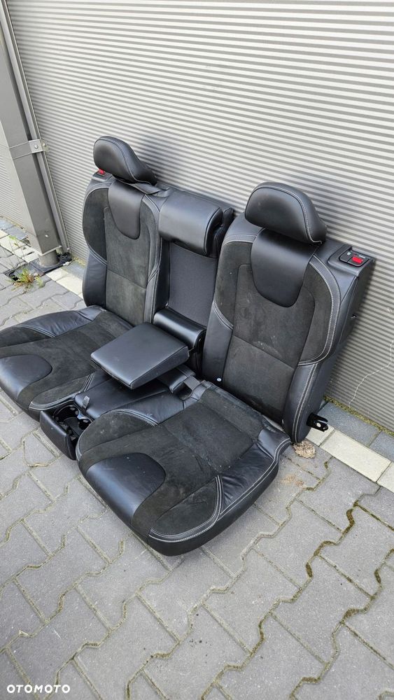 fotele fotel kanapa tył komplet półskóra volvo v40 ii rdesign r-design - 8