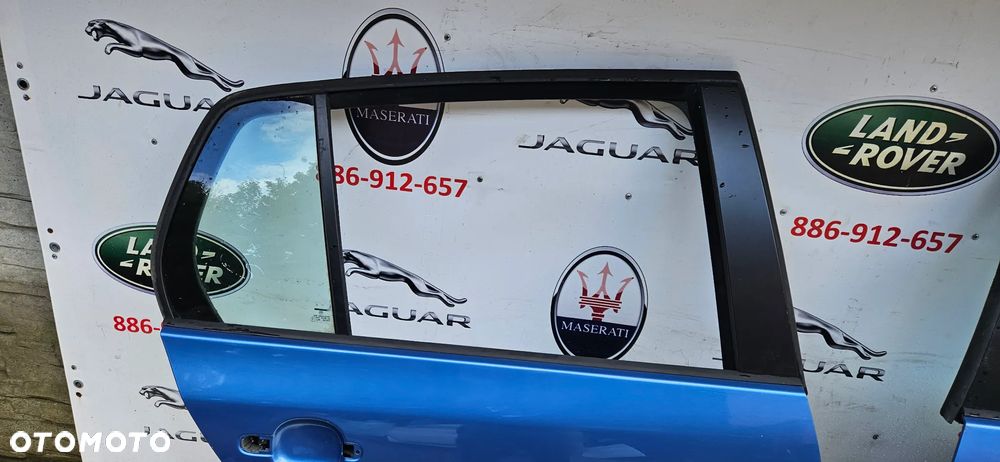 VW Golf V 1K  5 Drzwi tył prawy Drzwi tylne prawe Drzwi tył lewy Drzwi tylne lewe   BEZ RDZY ORYGINAŁ LAKIER - 3