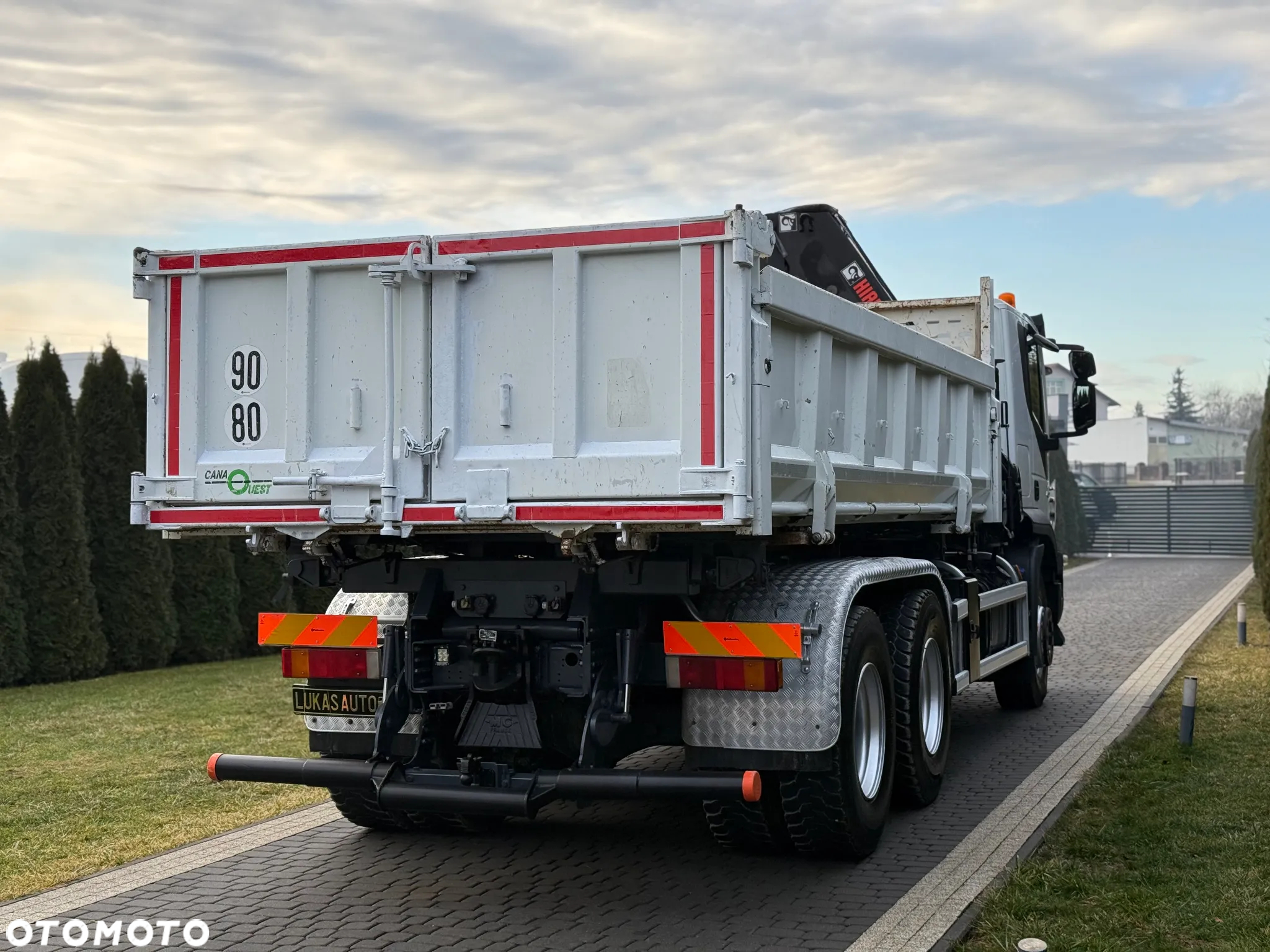 Iveco TRAKKER 450 6X4 PODWÓJNA HYDRO-BURTA HIAB 104 - 9