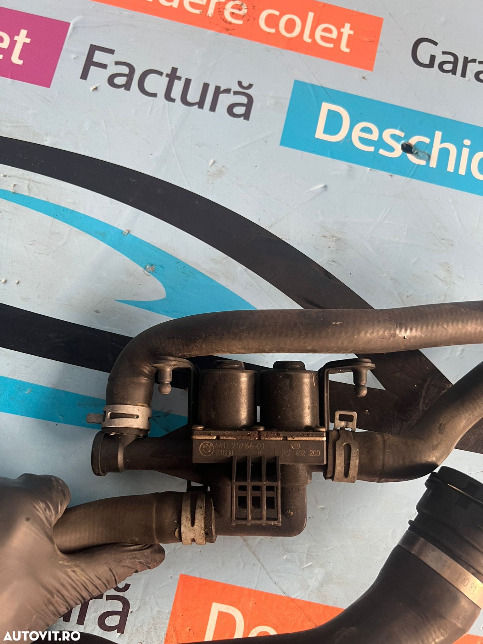 Preîncălzitor apa BMW F10 F11 F07 9119164 03 - 1