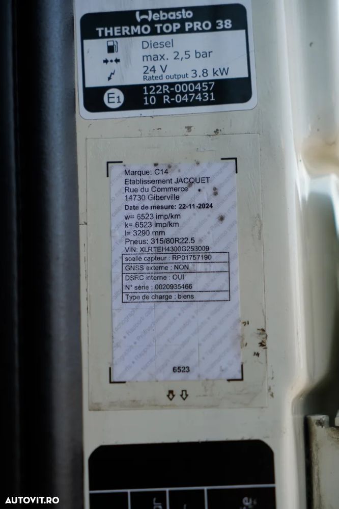 DAF XF 530 / SSC / SISTEM HIDRAULIC /  I-PARK COOL / - 38