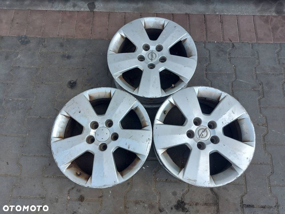 FELGI ALUMINIOWE 3SZT 5X110 6.5JX16 ET41 FI65.1 OPEL - 1