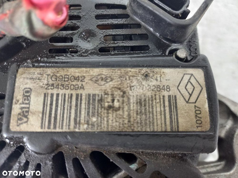 ALTERNATOR RENAULT CLIO III TG9B042  2543509A 1.2 16V - 5