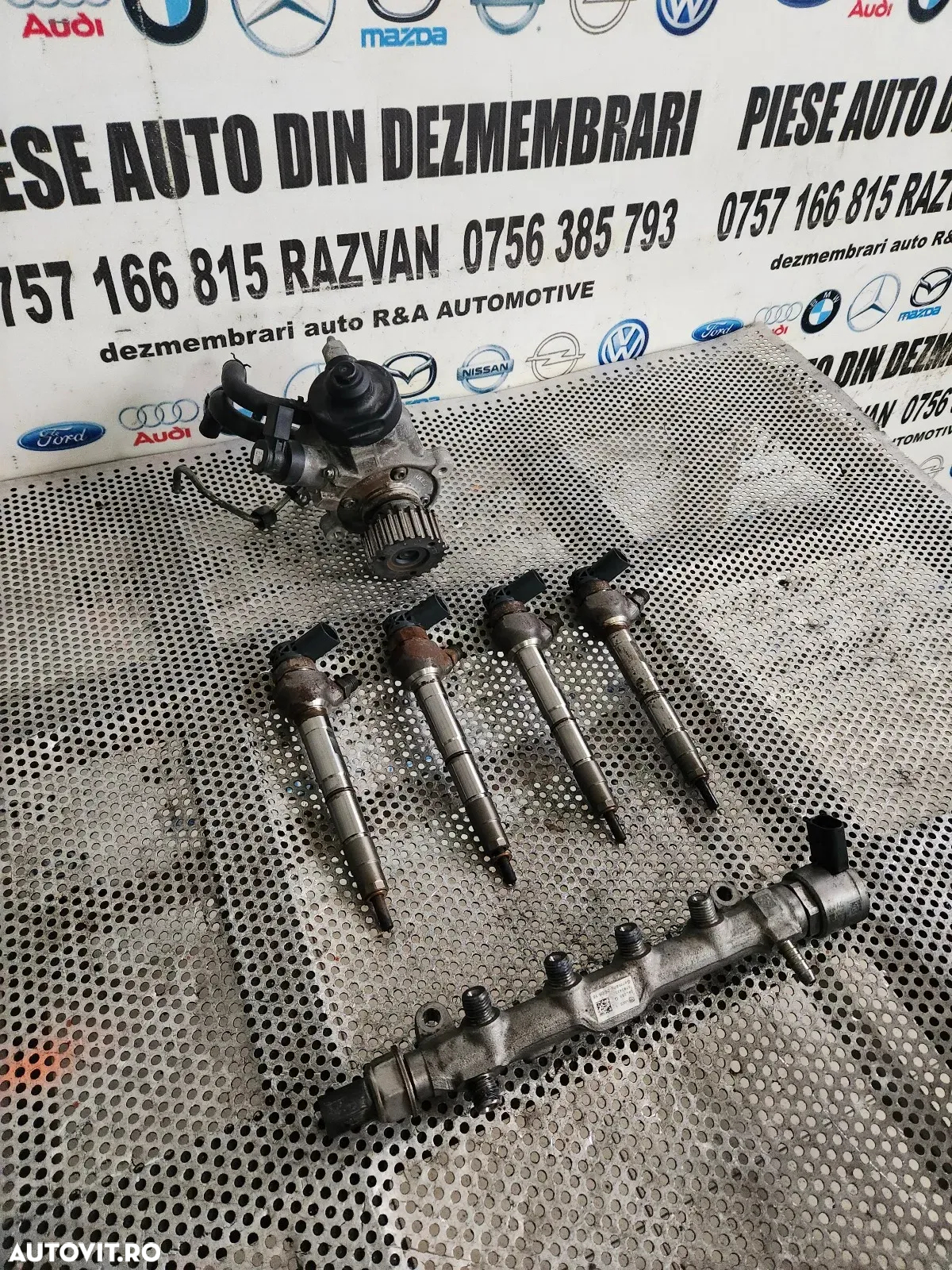 Kit Injectie Injectoare Pompa Rampa Audi A4 B8 A5 A6 C7 Q5 Q3 Etc. 2.0 Tdi Euro 5/6 190 Cai Cod 04L - 3