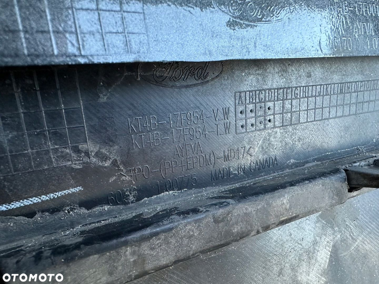 ZDERZAK TYŁ TYLNY FORD EDGE II 2 LIFT FL KT4B-17F001-J  SPOILER DÓŁ CAŁY - 10