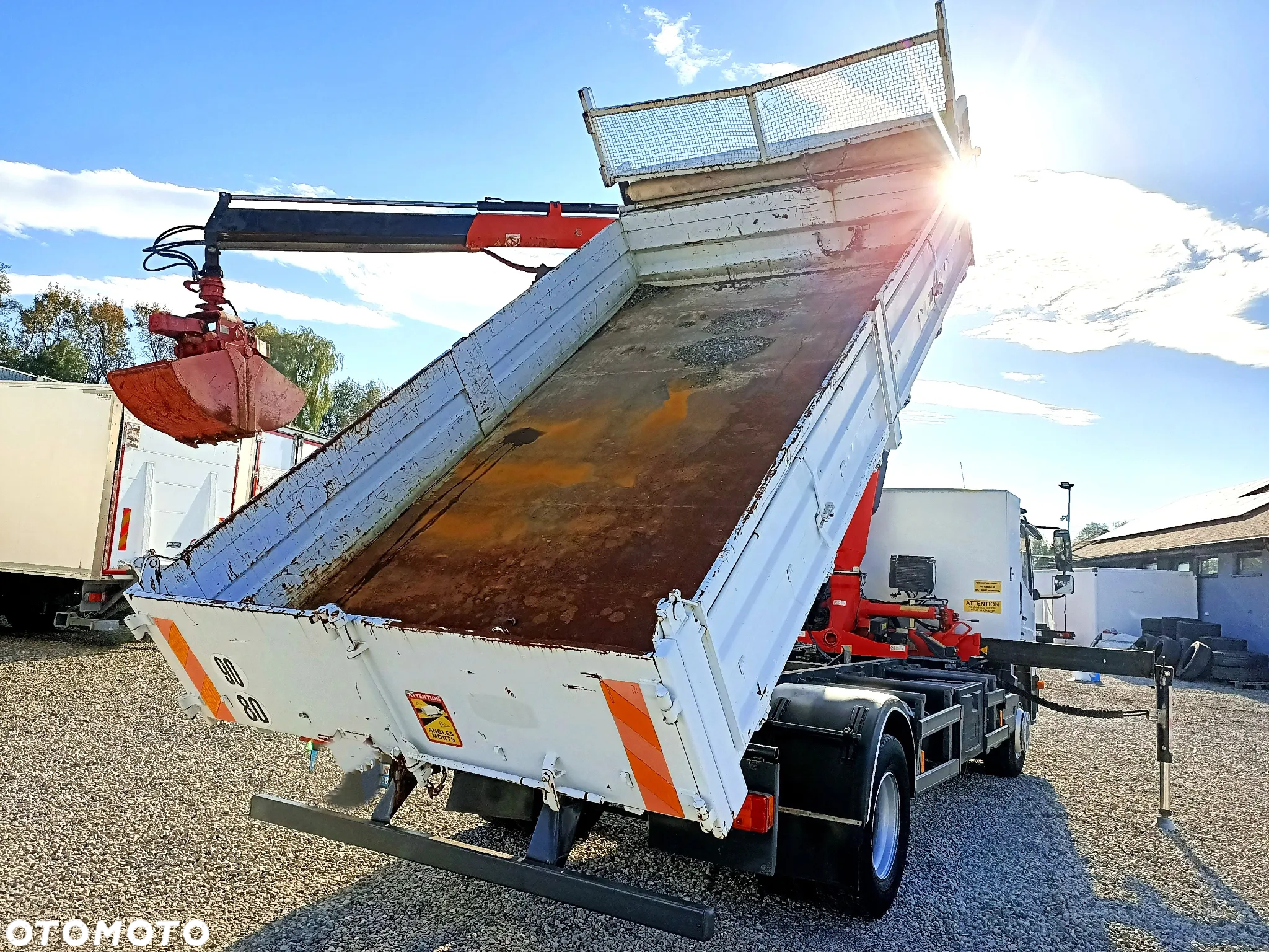 Mercedes-Benz Atego 1318N Wywrot Żuraw Dżwig HDS Fassi F95 - 5