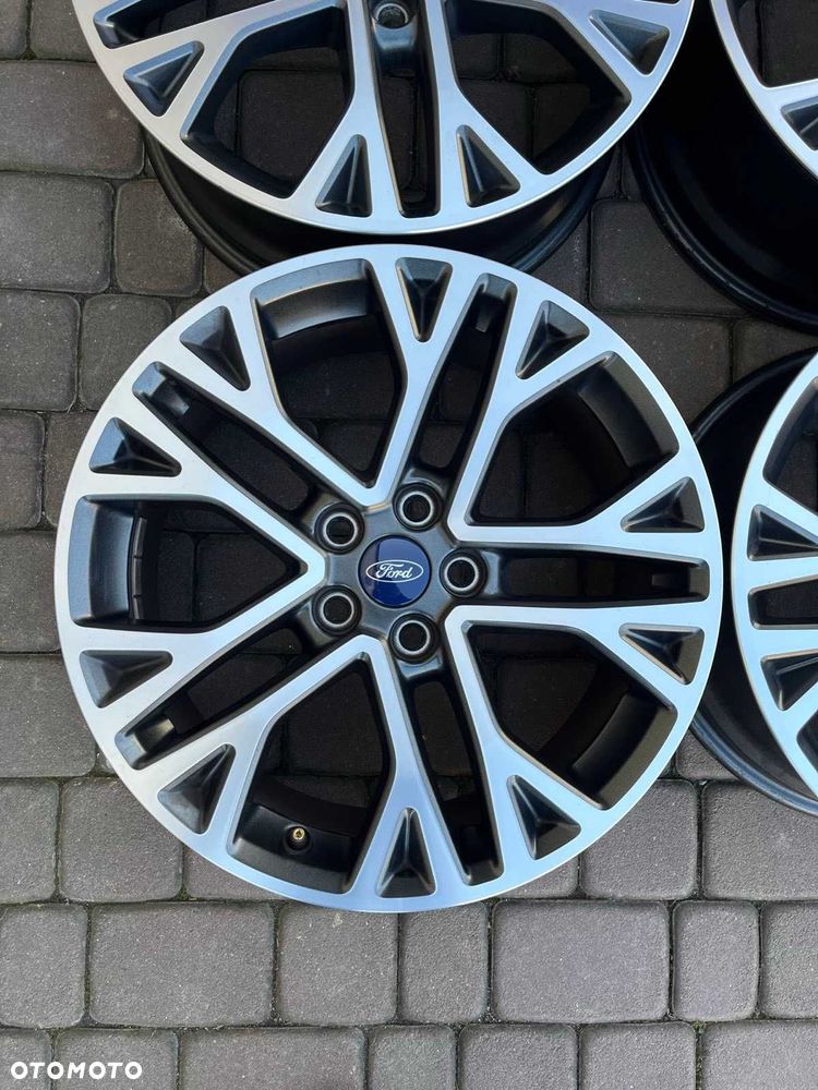 Oryginalne alufelgi Ford 5x108 18 Czujnik Kuga  S-max Galaxy BICOLOR - 5