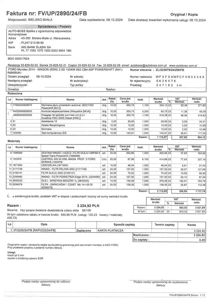 Ford Mondeo 2.0 TDCi Titanium PowerShift - 26