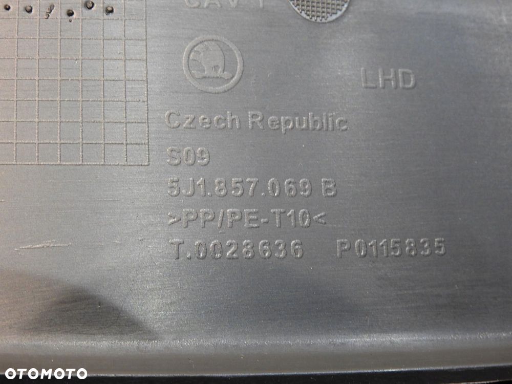 DESKA ROZDZIELCZA KONSOLA SKODA FABIA II 5J1857069B - 8