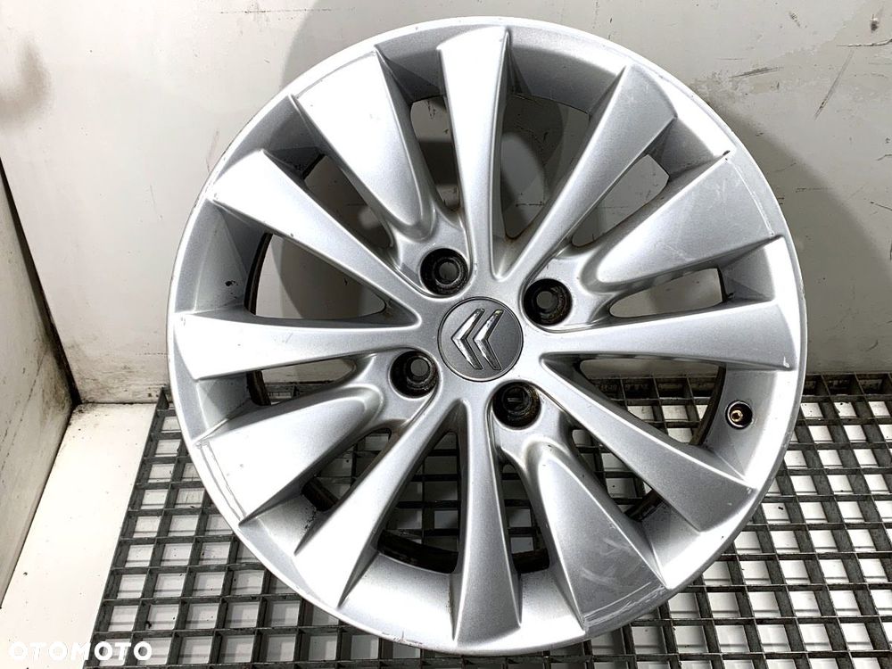 FELGA ALUMINIOWA 16 6.5J 4X108 CENTR 65.1 ET26 - 320.00 PLN - CITROEN C4 GRAND PICASSO I (UA_) 2006 - 1