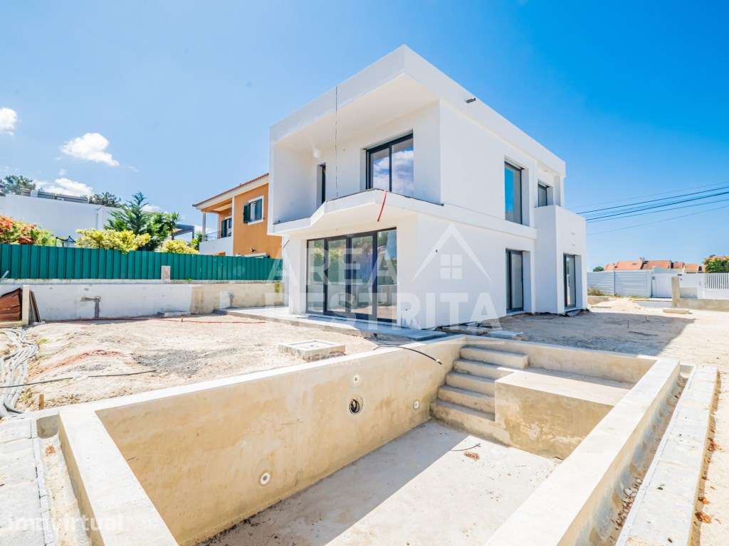 Moradia T4 - NOVA (em lote de 345 m2) com piscina - Aroeira (Charne... - Grande imagem: 5/42