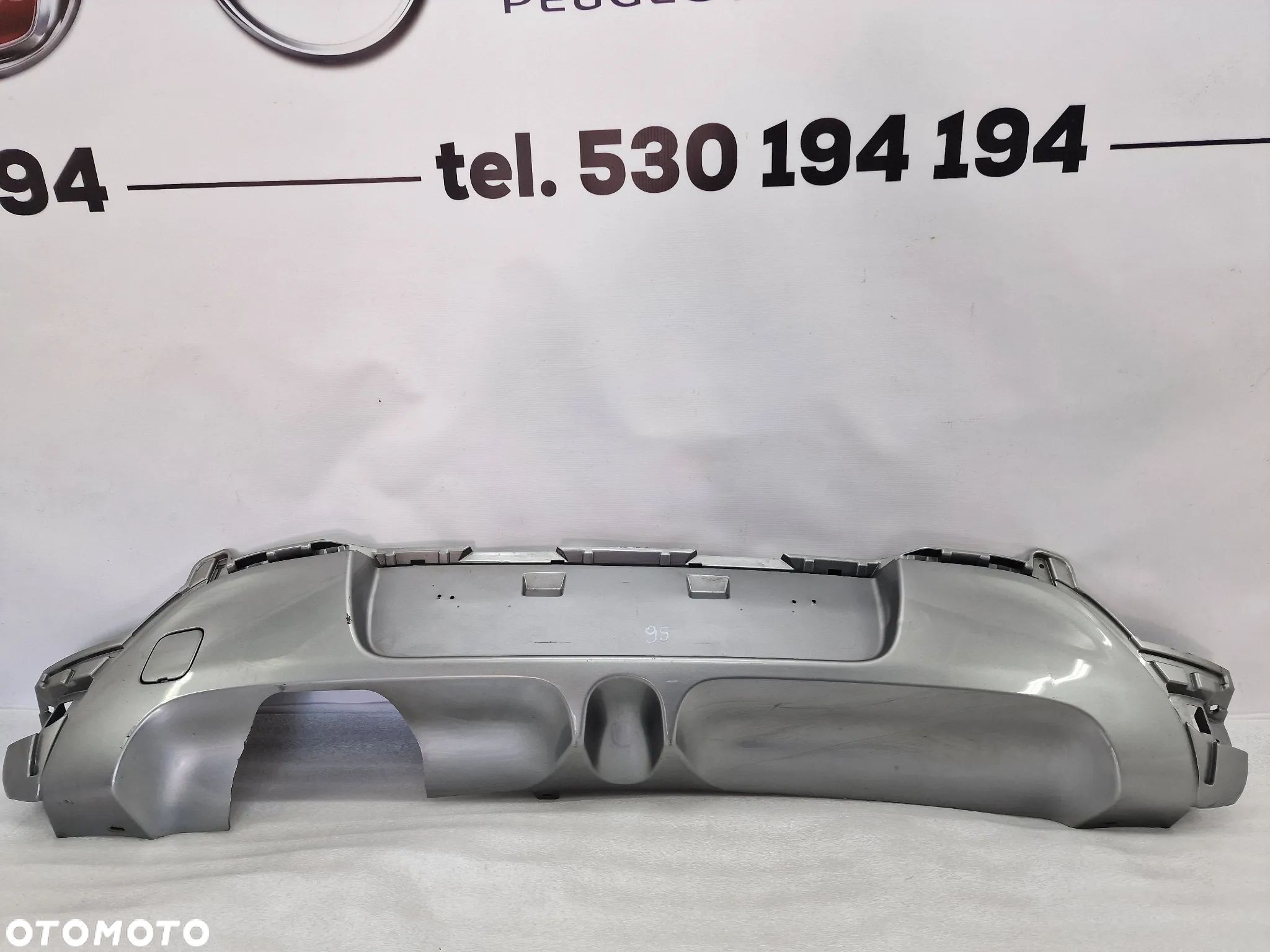 RENAULT CLIO 4 IV GT / GT-LINE 12- DYFUZOR / SPOJLER ZDERZAKA TYLNEGO TYLNIEGO TYŁ , NR 850B24513R , NR AUKCJI DT95 - 1