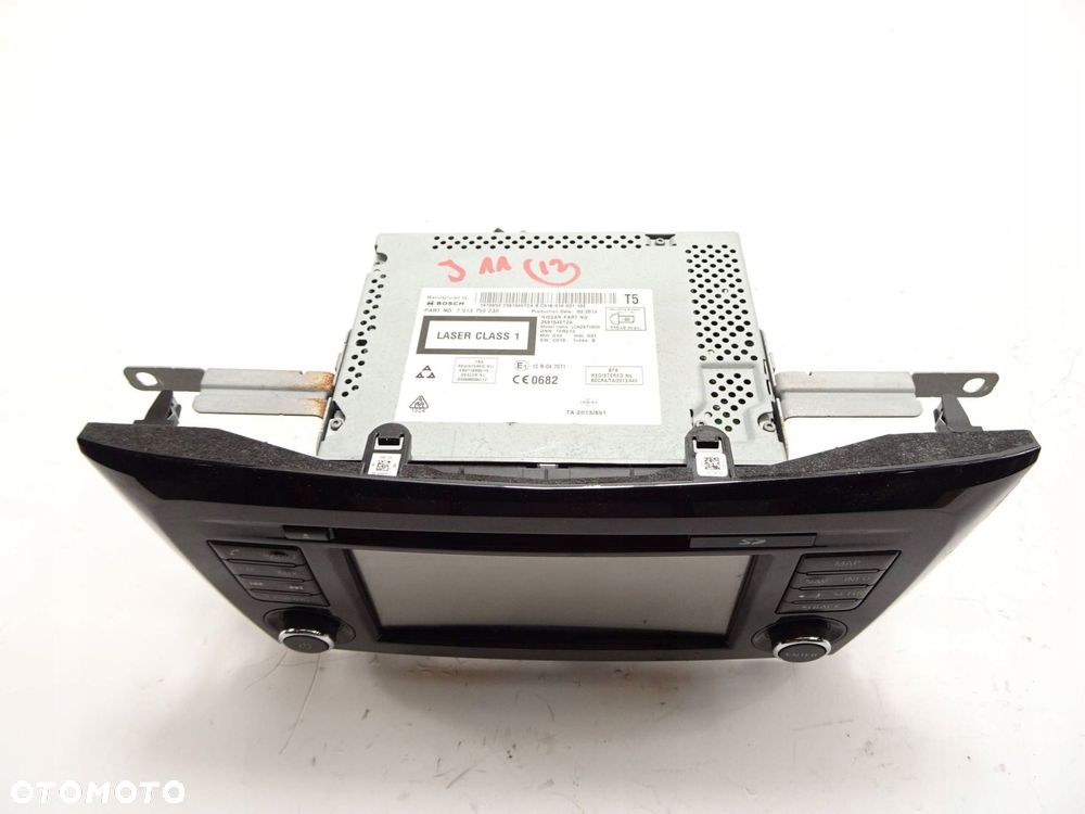radio cd nissan qashqai j11 7513750230 - 2