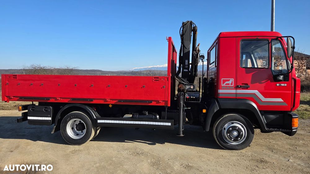 MAN macara Hiab 10m - 18