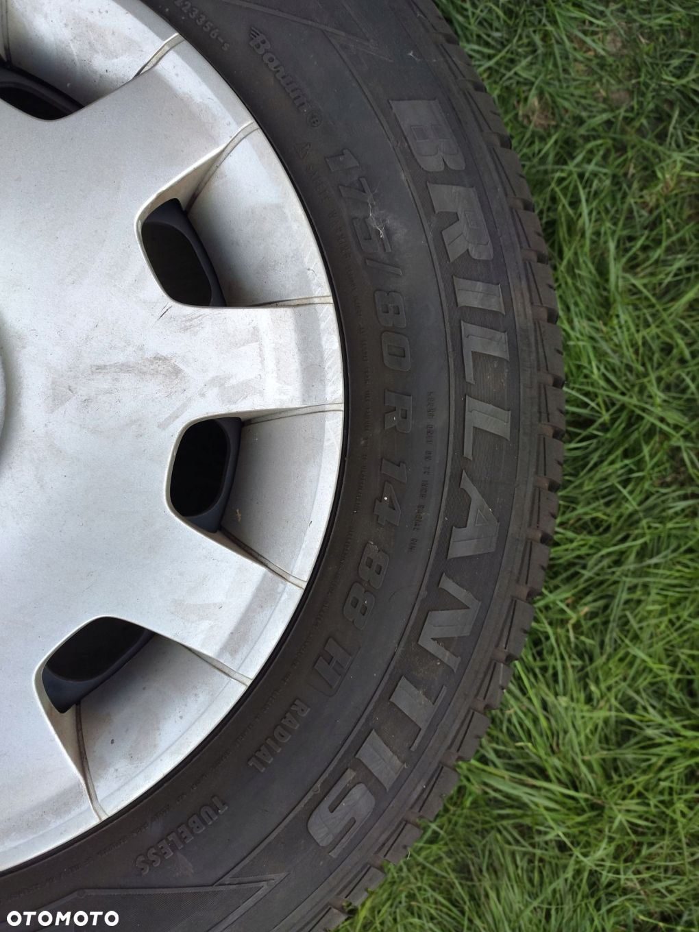 KOŁA FELGI STALOWE OPONY ZIMA VW AUDI 14'' - 5