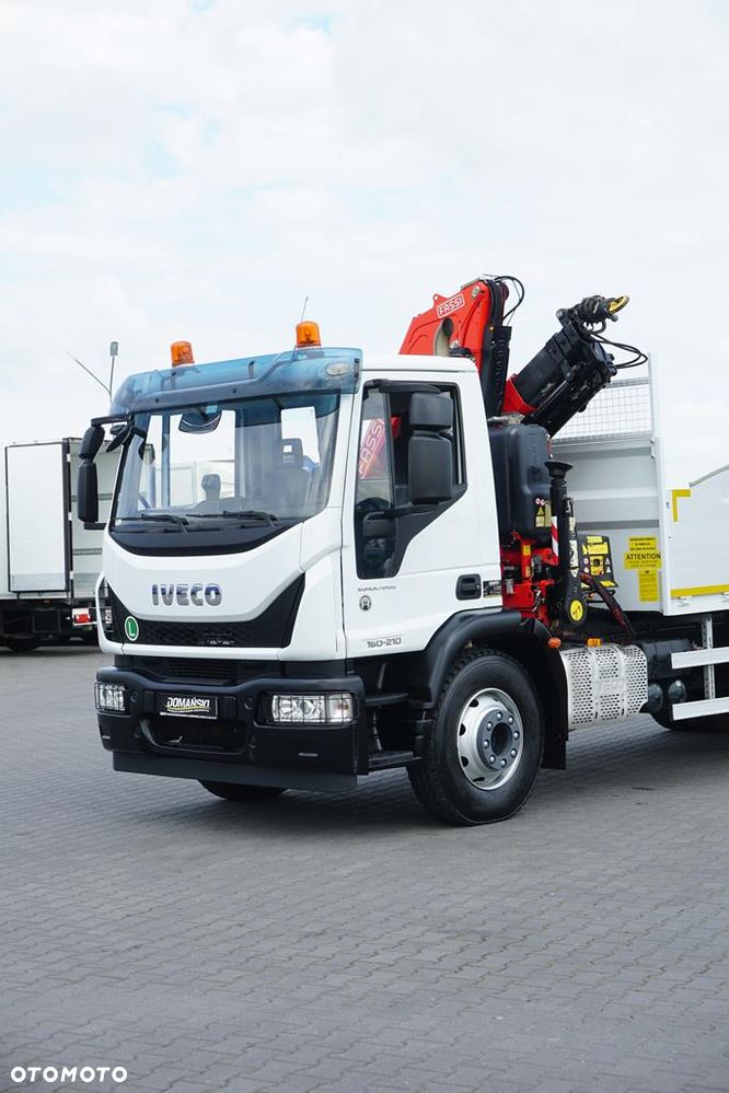 Iveco EUROCARGO / 160-21 / SKRZYNIOWY + HDS / FASSI F110 / ROTATOR / PILOT - 23