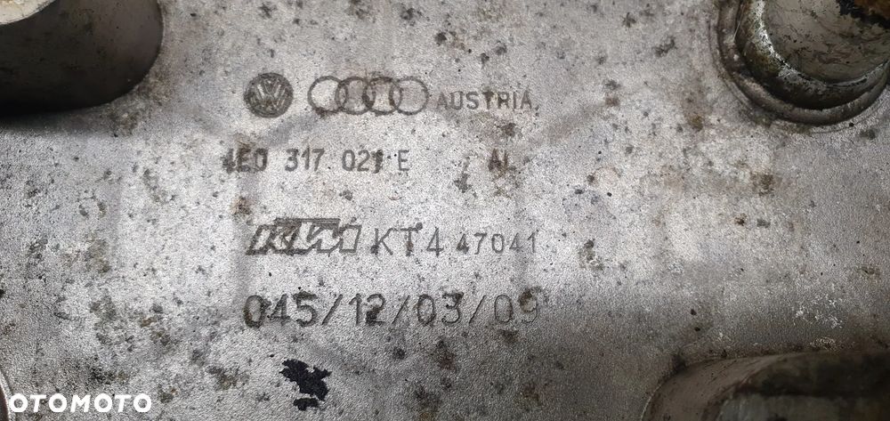 Chłodnica oleju skrzyni biegów automat chłodniczka Audi A8 D3 3.0 TDI 4E0317021E - 6