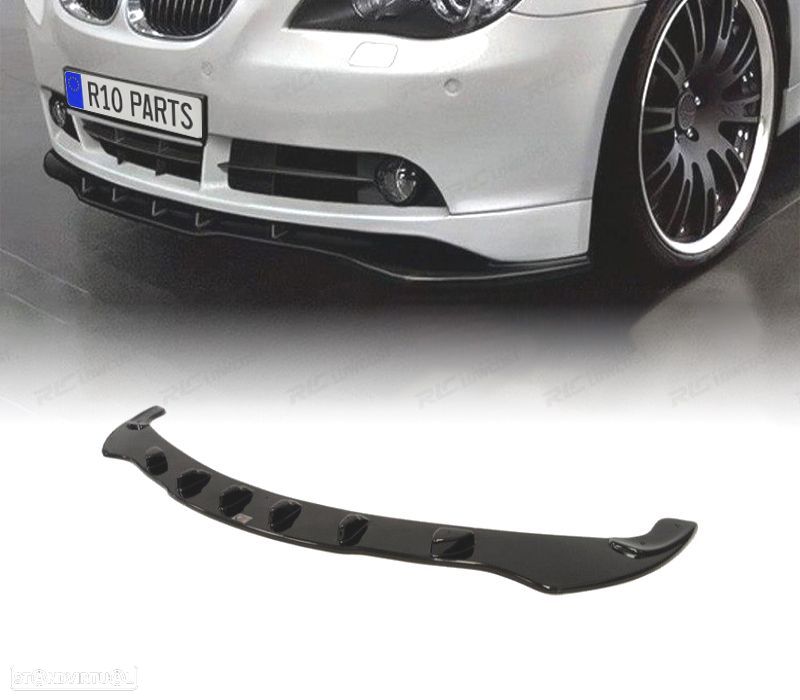 SPOILER LIP DIANTEIRO BMW E60 E61 PRETO - 1