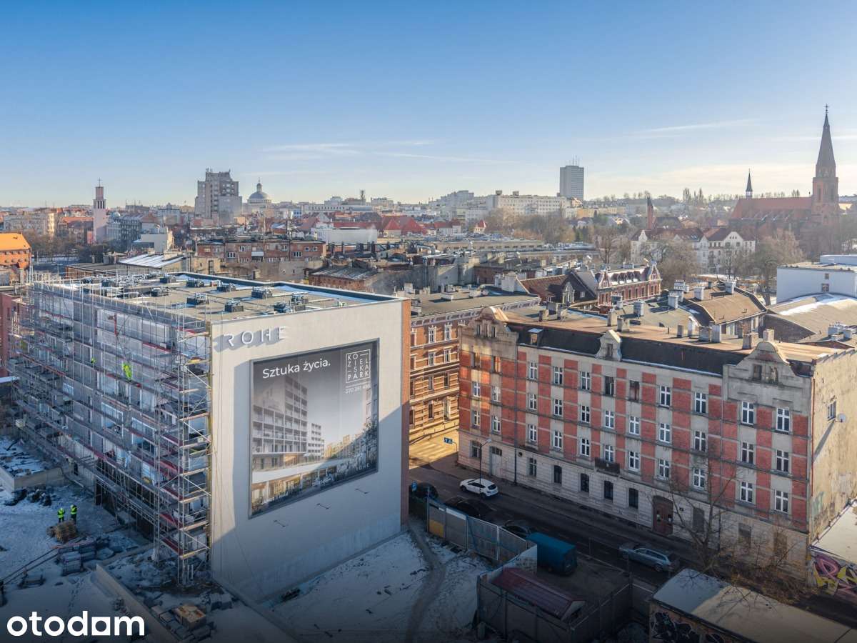 1-pokojowe mieszkanie 44m2 + balkon Bezpośrednio