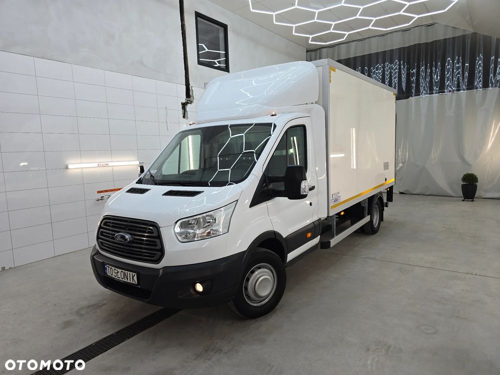 Ford TRANSIT 350-170 IZOTERMA WINDA 750Kg 48 Tyś Km SERWIS ASO FORD DO OSTATNIEGO Km SALON PL STAN JAK NOWY TEMPOMAT KLIMA ELKTRYKA ASYSTEN KIEROWCY WZMOCNIONE TYLNE ZAWIESZENIE RESOR + PODUSZKI PNEŁMATYCZNE - 8