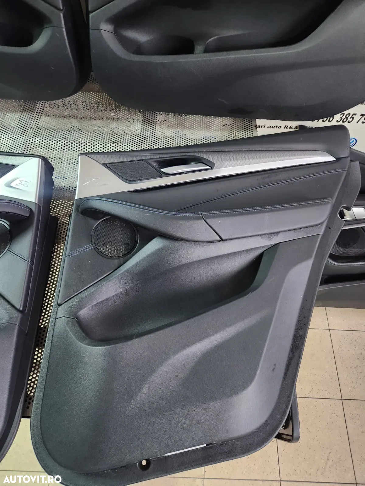 Fete Fata Tapiterie Usa Stanga Dreapta Fata Spate M Paket Bmw X3 X4 G01 G02 F97 F98 Lumini Ambienta - 9