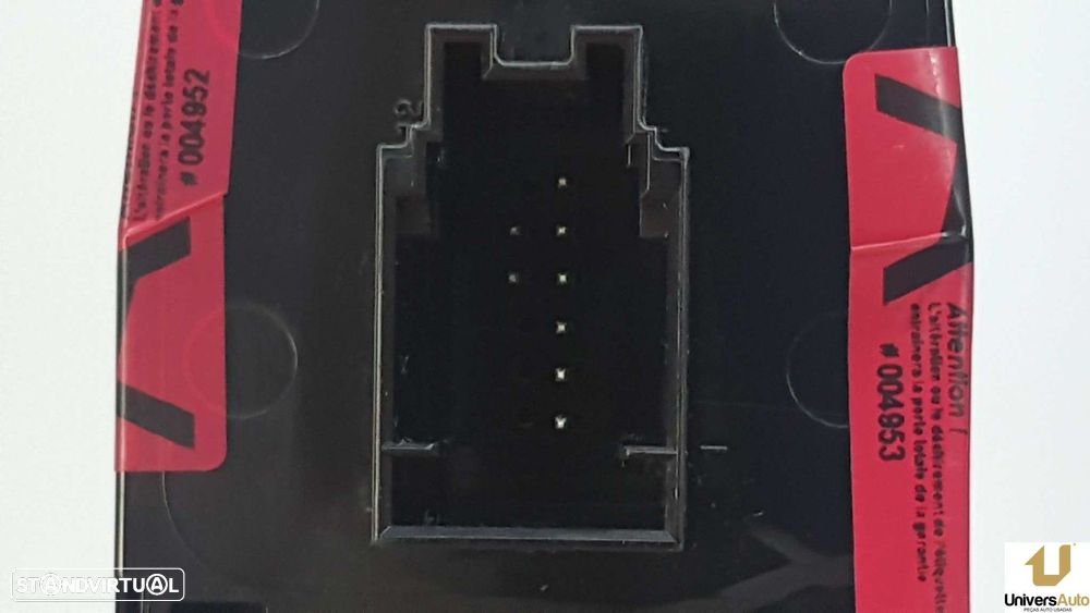 COMANDO ELEVADOR DO VIDROS FRENTE ESQUERDO BMW X5 (F15) REFª: 61319362116 | 936211601 - 5