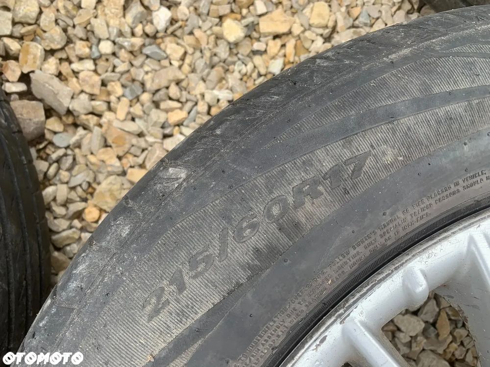ALFA ROMEO ORYGINALNE FELGI ALUMINIOWE R17 7.5J ET41 5X110 ALUFELGI 50501529 KOMPLET 4 SZTUKI + OPONY - 8