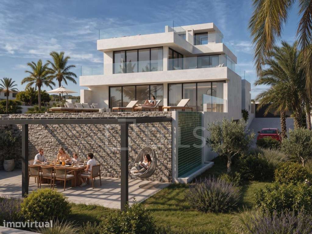 Moradia T4 isolada, piscina e jacuzzi, Vista Mar em Tavira, Algarve - Grande imagem: 4/20