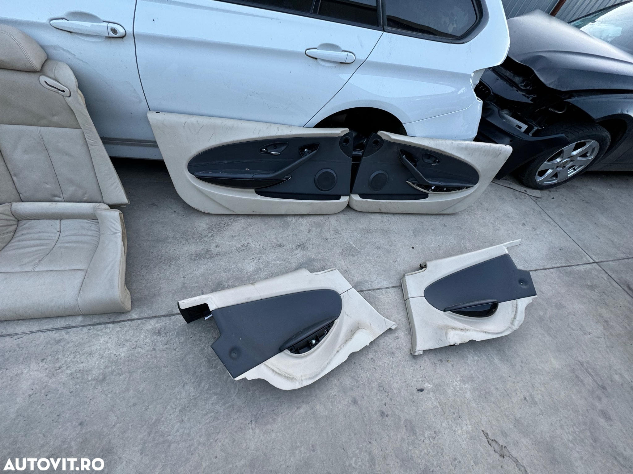 Interior piele scaune sport full electrice bmw seria 6 e63 - 5