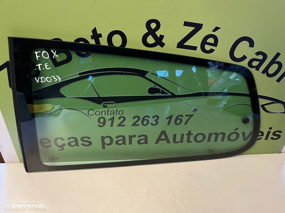 Vw Fox - VIDRO TRAS LATERAL - VD033 - 2