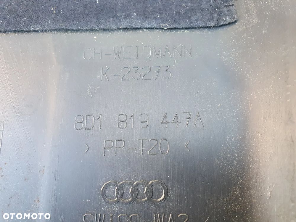 PODSZYBIE OSŁONA PODSZYBIA AUDI A4 B5 LIFT 99-01R 8D1819447A - 7