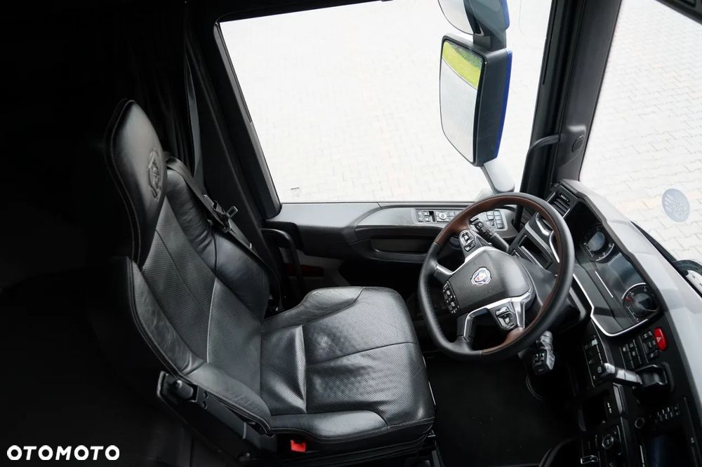 Scania S 500 / HYDRAULIKA /  RETARDER / KLIMA POSTOJOWA / CAŁA NA PODUSZKACH / SKÓRY / EURO 6 - 27
