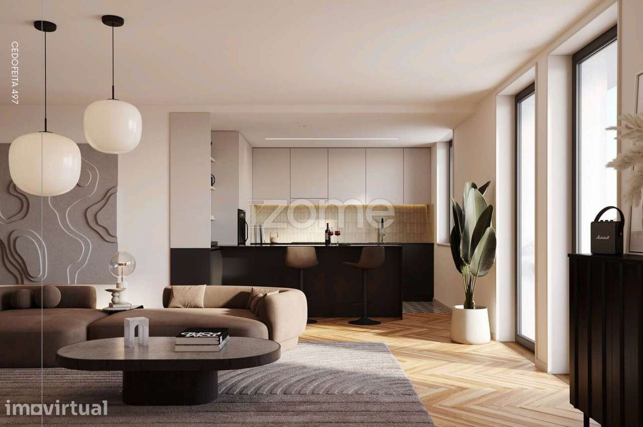 Apartamento T2+1 Condominio Cedofeita F - Grande imagem: 2/22