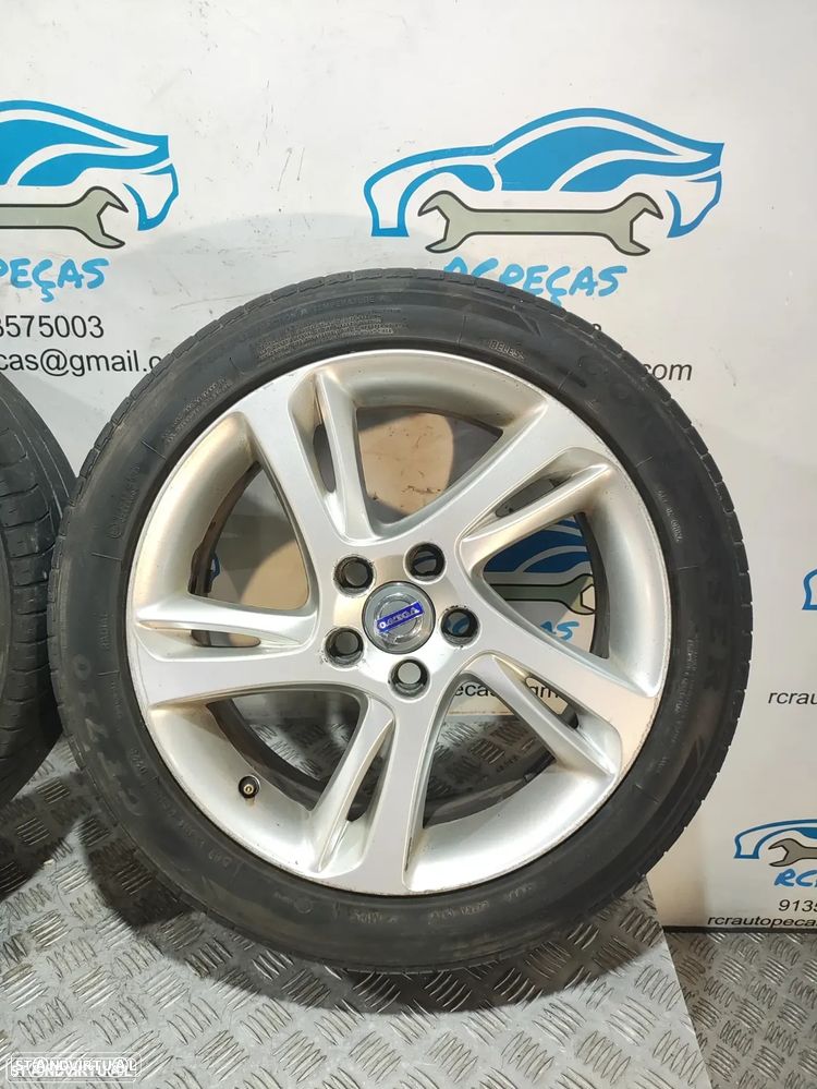 Jantes 17" Volvo - V50 - ORIGINAIS - 7J | ET52 | 5x108 - 17 Polegadas | 31302877 | Jante | 5 x 108 | 205 50 17 | Pneus - 6