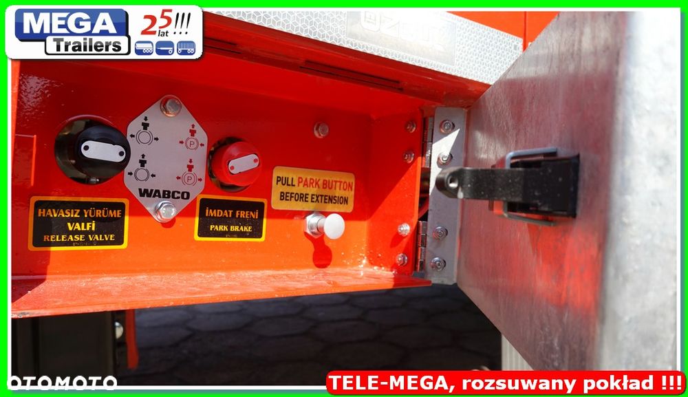 Inny 21,5 m dł. naczepa teleskopowa Full ADR EX3, UNIWERSALNA !!! - 33