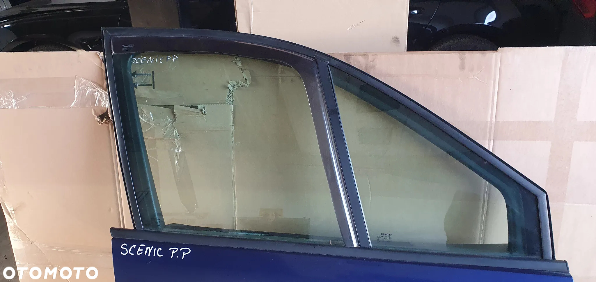 Drzwi prawy przód przednie prawe Renault Scenic II 2 TEF43 - 4