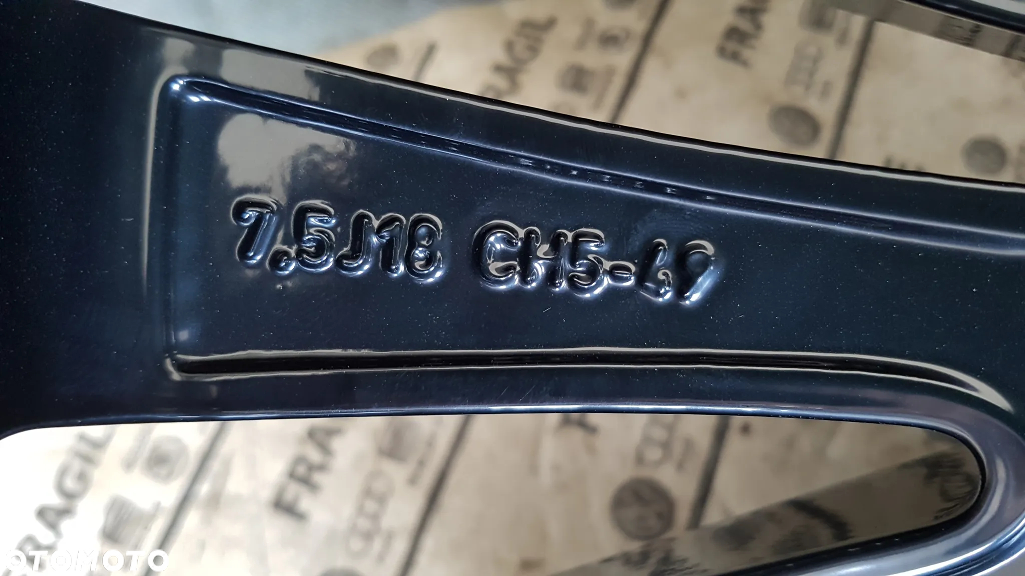 FELGI ALU ORYGINAŁ  OPEL GRANDLAND X  7,5jx18  IS49 5x108 CZUJNIKI - 13