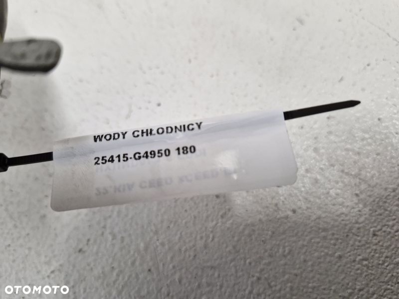 KIA CEED 3 III XCEED 1.6 CRDI PRZEWÓD WĄŻ RURKA WODY CIECZY 25415-G4950 - 7