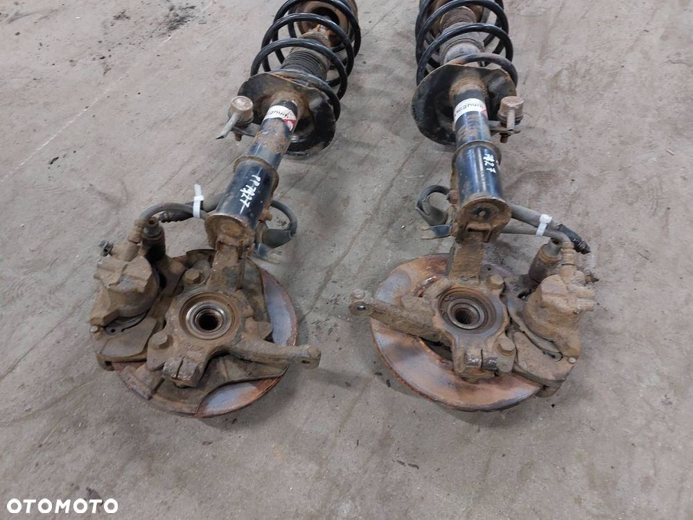 AMORTYZATOR SPRĘŻYNA ZWROTNICA LEWY + PRAWY PRZÓD HAMULCE PANDA II 1.1 8V - 5