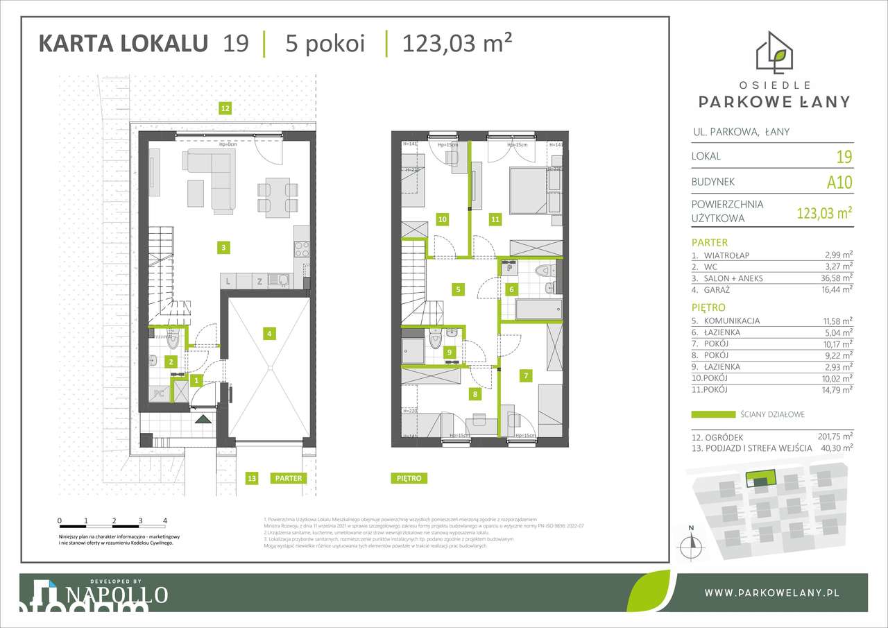 5-pokojowy dom 123m2 + ogródek Bez Pośredników - Pełny obrazek: 2/8