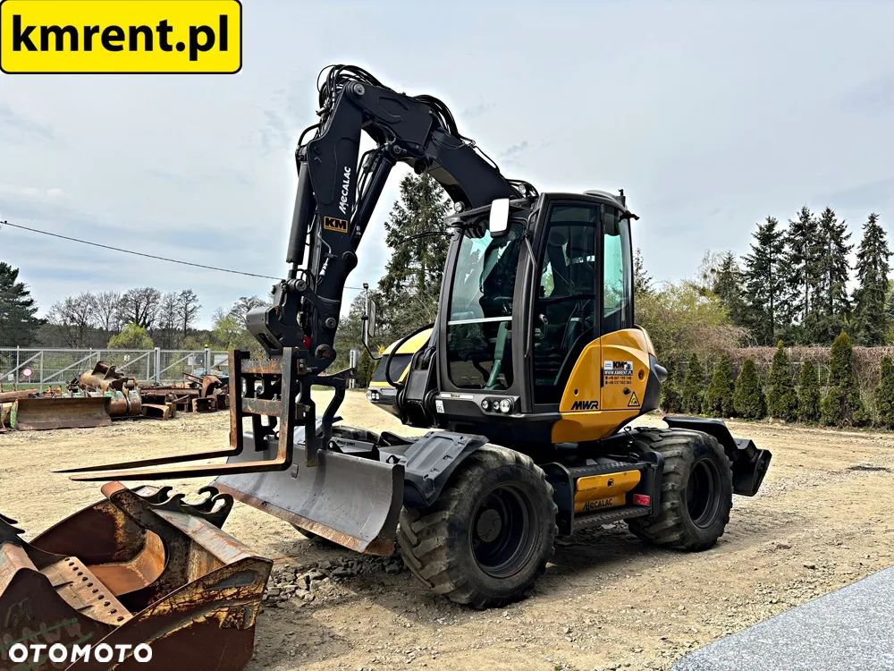 Mecalac 11 MWR KOPARKA KOŁOWA 2020r. | 9 12 LIEBHERR 311 309 TAKEUCHI 295 KOMATSU PW 98 118 - 19