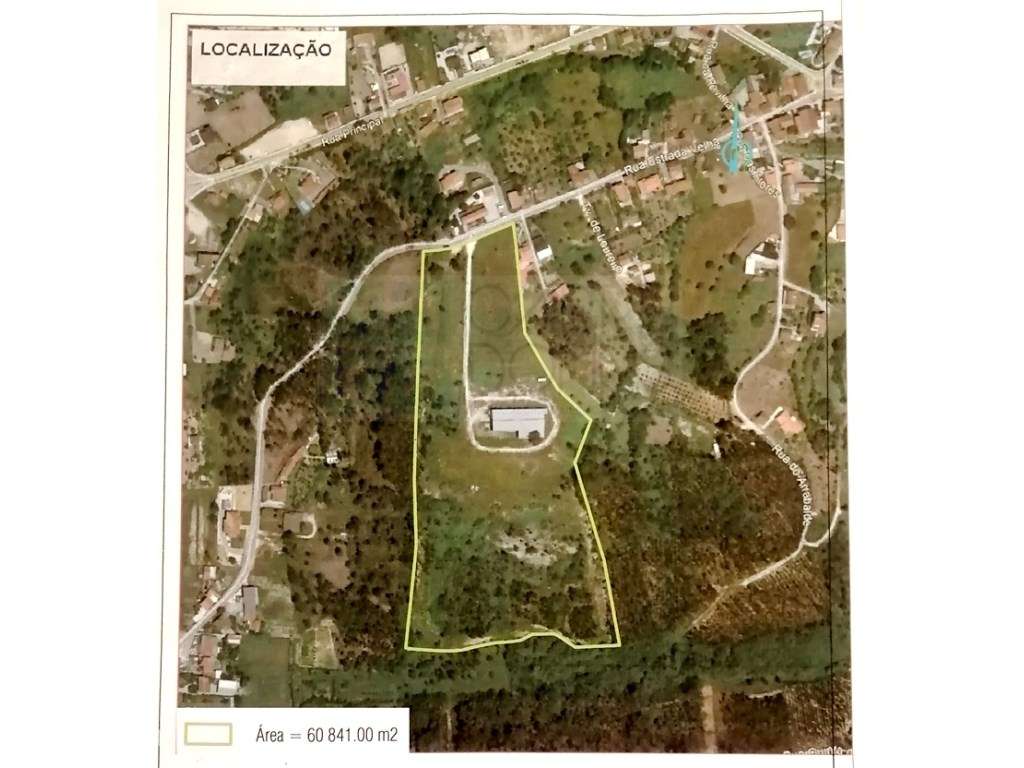 Armazém de 1200m2 em lote de 60841m2, em Pelariga, Pombal, Leiria - Grande imagem: 4/59