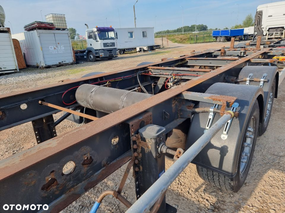 Krone TANDEM BDF 7.45-7.80m KRONE DHL/DACHSER/DPD DOLNY ZACZEP  2009ROK OPONY 385/55R22.5 HAMULCE TARCZOWE osie SAF MOŻLIWOŚĆ TRANSPORTU - 6
