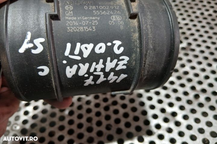 Debitmetru aer 0281002912 55562426 0281002912 55562426 Opel Zafira C - 3