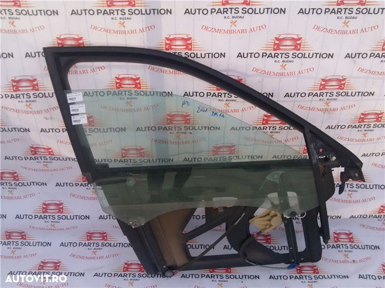 geam usa dreapta fata audi a3 an fabr.2001 - 1