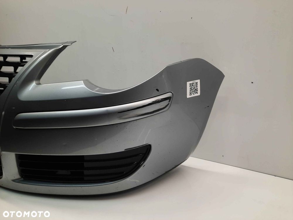 } :ZDERZAK PRZÓD PRZEDNI VW VOLKSWAGEN POLO 9N3 LIFT FL LA7W SREBRNY - 4